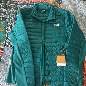 NWT Men’s M Slim Fit Canyonlands North Face Hybrid Puffer Jacket